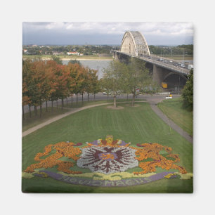 Blume mosaic, Nijmegen Magnet