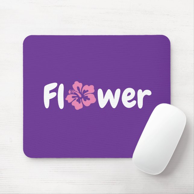 Blume Mousepad (Mit Mouse)