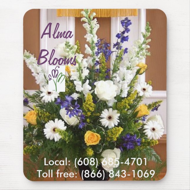 Blume Mousepad (Vorne)