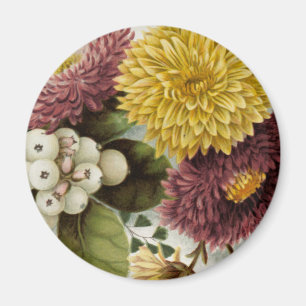 Blume Mum Floral Magnet