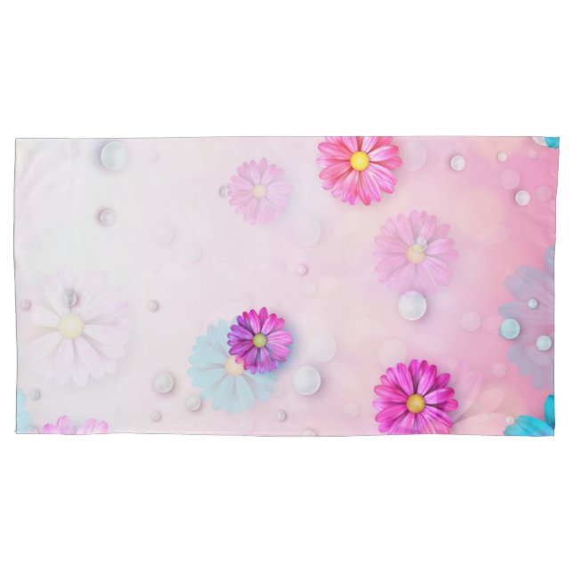 Blume Muster 7 Kissenbezug (Vorderseite)