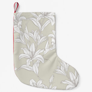 Blume Muster 9 Kleiner Weihnachtsstrumpf