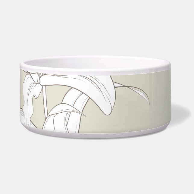 Blume Muster 9 Napf (Vorderseite)