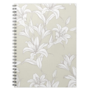 Blume Muster 9 Notizblock