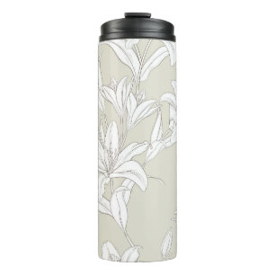 Blume Muster 9 Thermosbecher