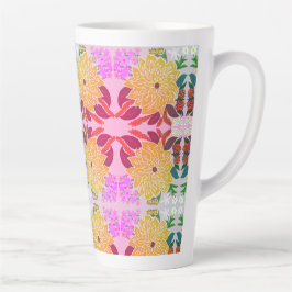 Blume Muster Aluminiumflasche Milchtasse