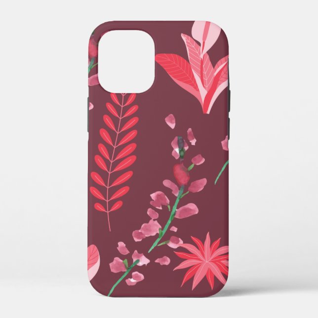 Blume Muster. Case-Mate iPhone Hülle (Rückseite)