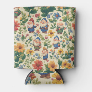 Blume Muster-Design Dosenkühler