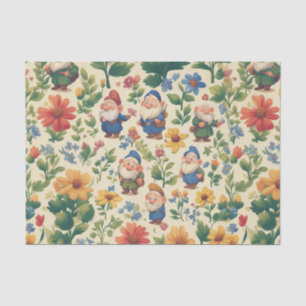 Blume Muster-Design Seidenpapier