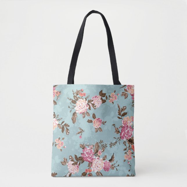 Blume Muster Design Textil Illustration, Rückseite (Vorderseite)
