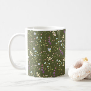 Blume Muster Frühling florale Klassik Kaffeetasse