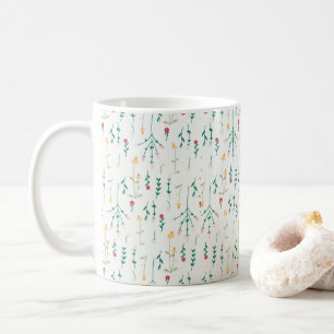 Blume Muster Frühling florale Klassik Kaffeetasse