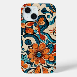 Blume Muster iPhone 15 Fall Case-Mate iPhone Hülle