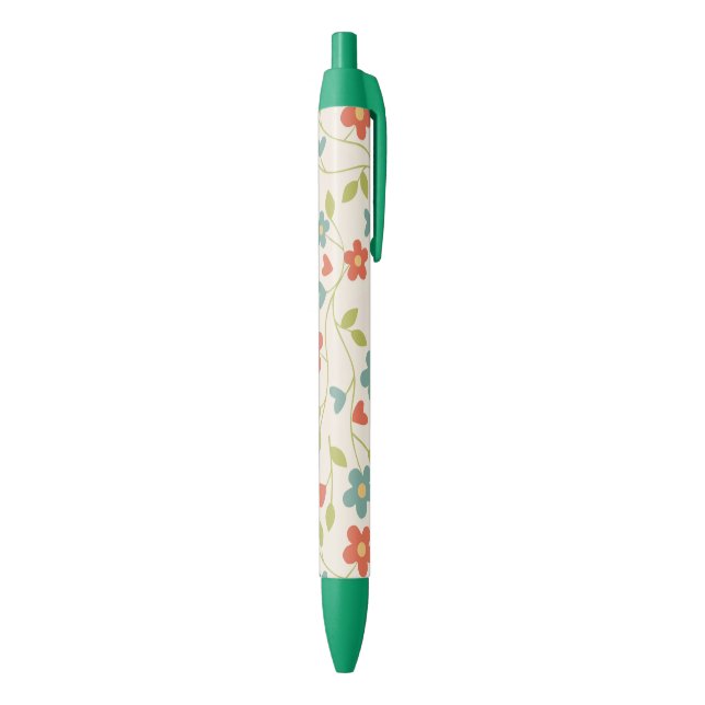 Blume Muster Pen Kugelschreiber (Unterseite (Vertikal))