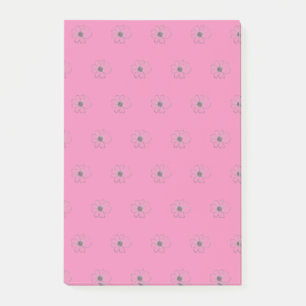 Blume Muster Post-it-Hinweise Post-it Klebezettel