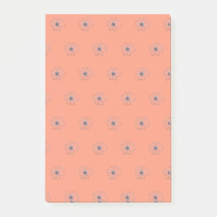 Blume Muster Post-it-Hinweise Post-it Klebezettel