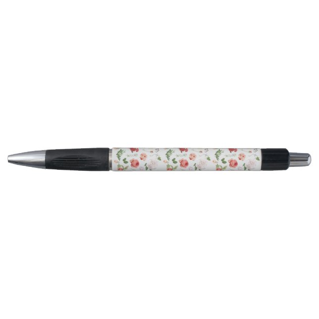 Blume Muster, Rose Kugelschreiber (Vorderseite)