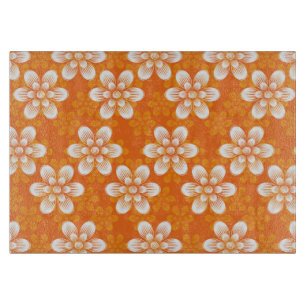Blume-Muster Schneidebrett