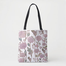 Blume Muster Schultertasche