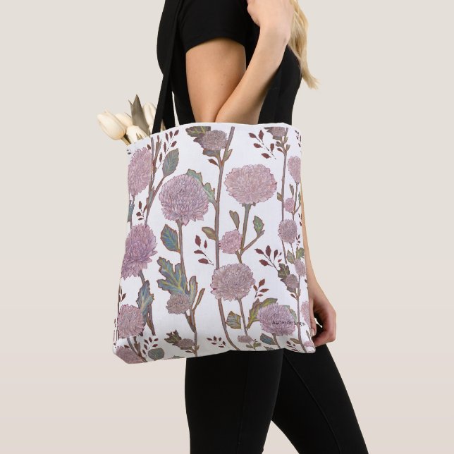 Blume Muster Schultertasche (Von Nahem)