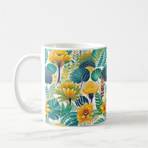Blume Muster Tasse