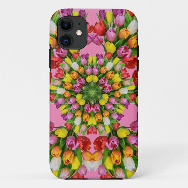 Blume Musterdesign für iPhone/iPad Gehäuse Case-Mate iPhone Hülle (Rückseite)