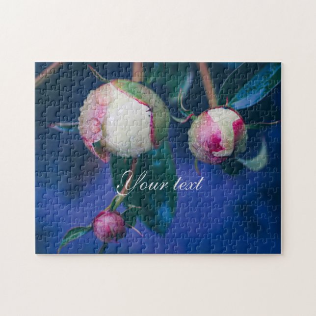 Blume nach Regenplakat Puzzle (Horizontal)