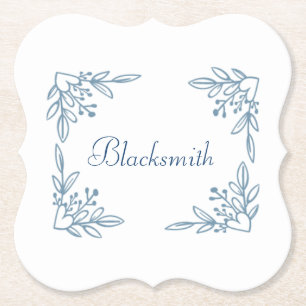 Blume Nachname Untersetzer