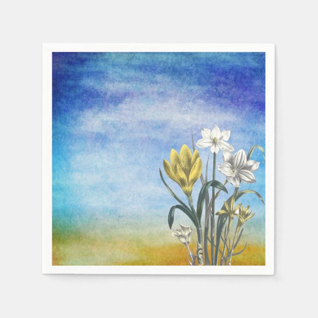 Blume Napkins Serviette (Vorderseite)