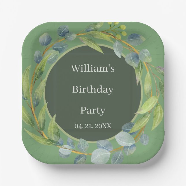 Blume Nature Bits 7" Paper Teller (Vorderseite)