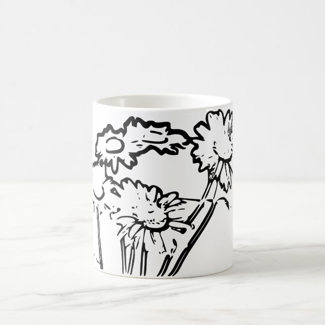 Blume Naturkunde Kaffeetasse (Mittel)