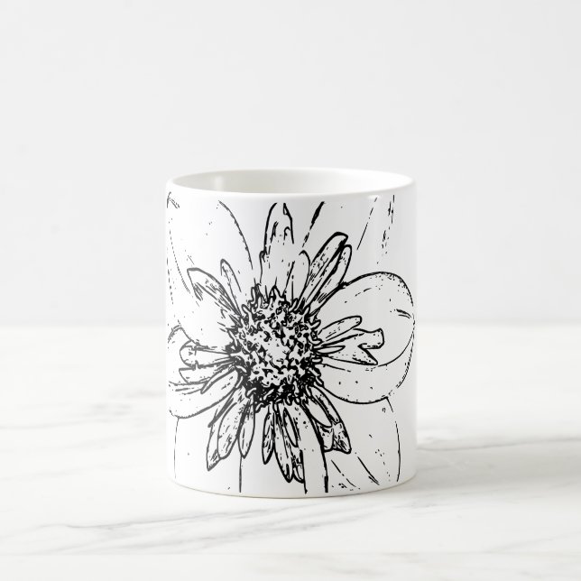 Blume Naturkunde Kaffeetasse (Mittel)
