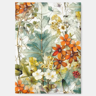 Blume Naturkunst Magnet