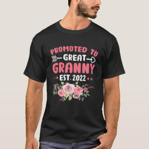 Blume Neue Oma Großeltern gefördert zu großen G T-Shirt