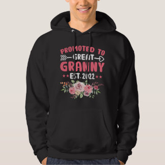 Blume Neue Oma Großelternteil Befördert Zu Gr Hoodie