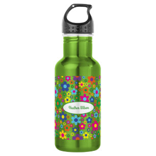 Blume Niedlich Kinder Wasserflasche mit dem Namen 