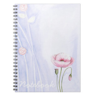 Blume-Notebook Notizblock