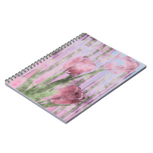 Blume-Notebook Notizblock
