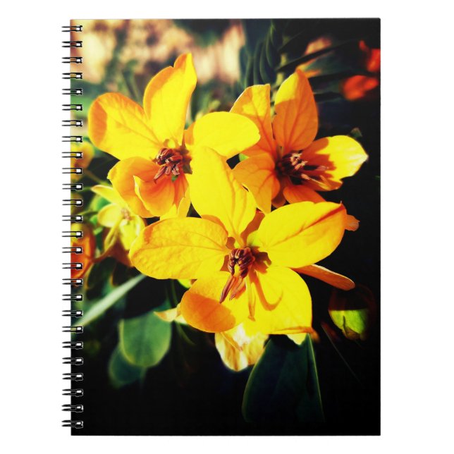 Blume-Notebook Notizblock (Vorderseite)