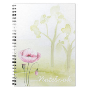 Blume-Notebook Notizblock