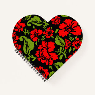 Blume-Notebook Notizbuch