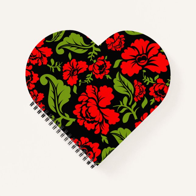 Blume-Notebook Notizbuch (Vorderseite)