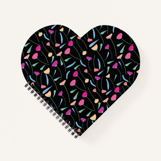 Blume-Notebook Notizbuch (Vorderseite)