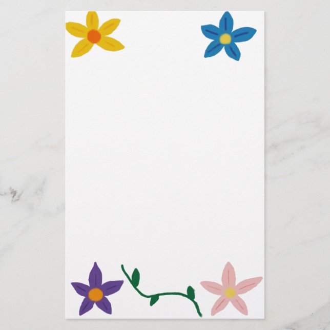 Blume Notepad (Vorderseite)
