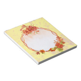 Blume Notepad Notizblock