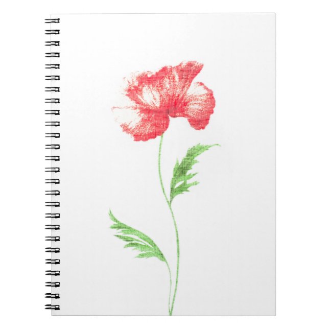 Blume Notizblock (Vorderseite)