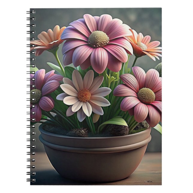 Blume Notizblock (Vorderseite)