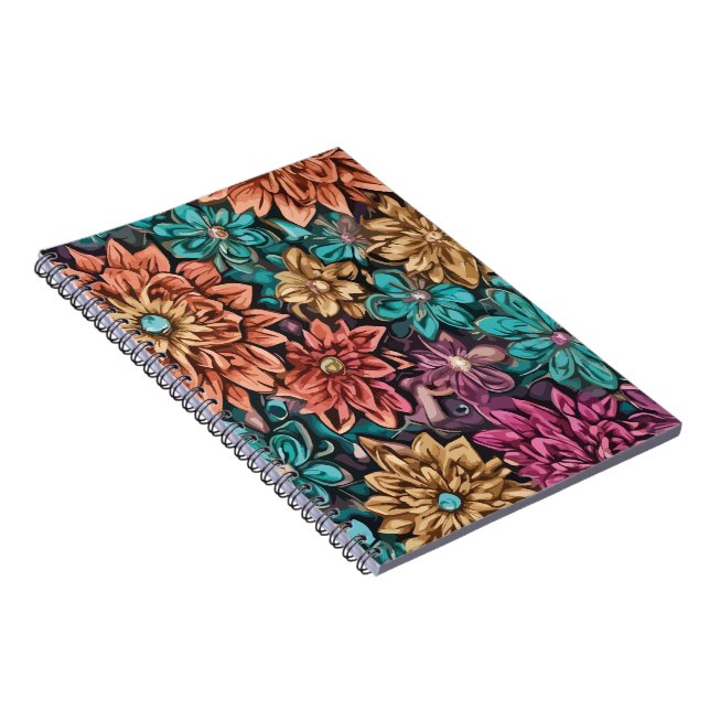 Blume Notizblock (Rechte Seite)