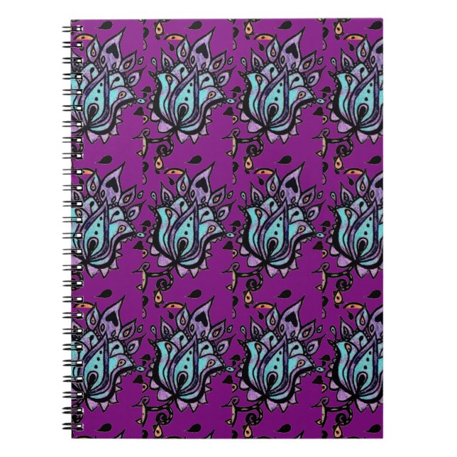 Blume Notizblock (Vorderseite)