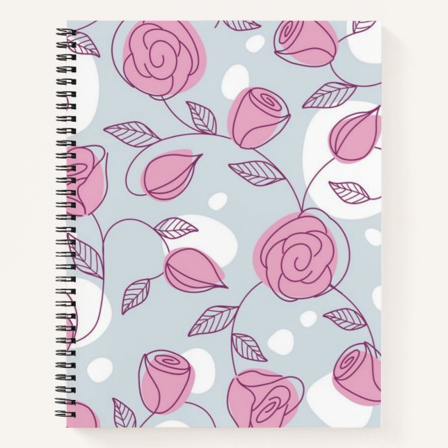 Blume Notizbuch (Vorderseite)